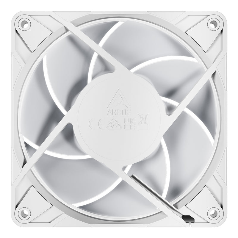 ARCTIC Freezer P12 Pro A-RGB (White) - 120 mm A-RGB PWM Fan with Cable Splitter