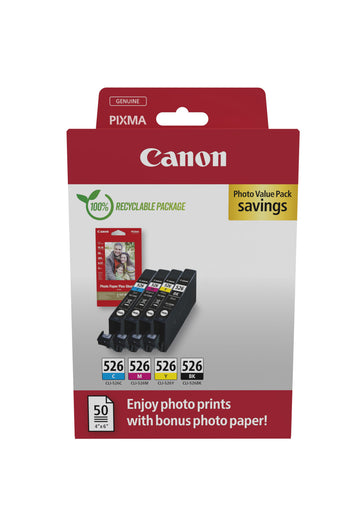 Canon 4540B019 ink cartridge 4 Original Black, Cyan, Magenta, Yellow
