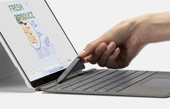Microsoft Surface Pro Signature Keyboard with Slim Pen 2 AZERTY Belgian Microsoft Cover port Platinum