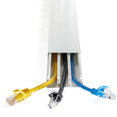 StarTech.com Solid Cable Management Raceway with Cover, 2