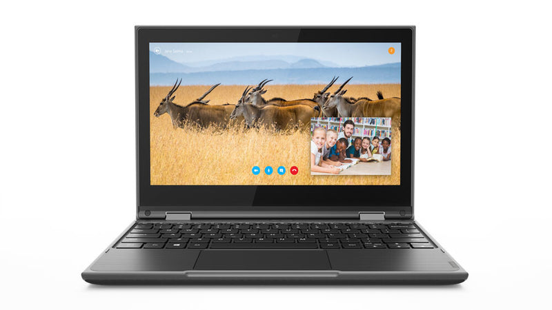 Lenovo 300e Winbook (2nd Gen) 11.6", Touchscreen 4 GB, 64 GB, Windows 10 Pro Education - Black (81M9006DUK)