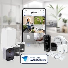 Swann SWNHD-1200BE-EU security camera Bullet IP security camera Indoor & outdoor 4096 x 3076 pixels Wall