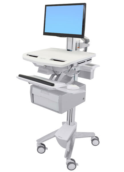 Ergotron StyleView White Flat panel Multimedia cart