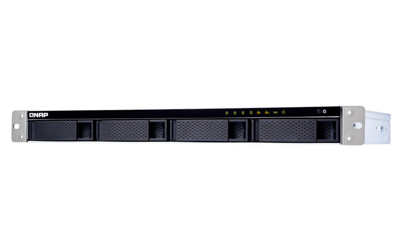 Origin Storage 4-Bay quad-core 1.7 GHz short-depth rackmount NAS with 100W power supply 8GB DDR3 SODIMM RAM