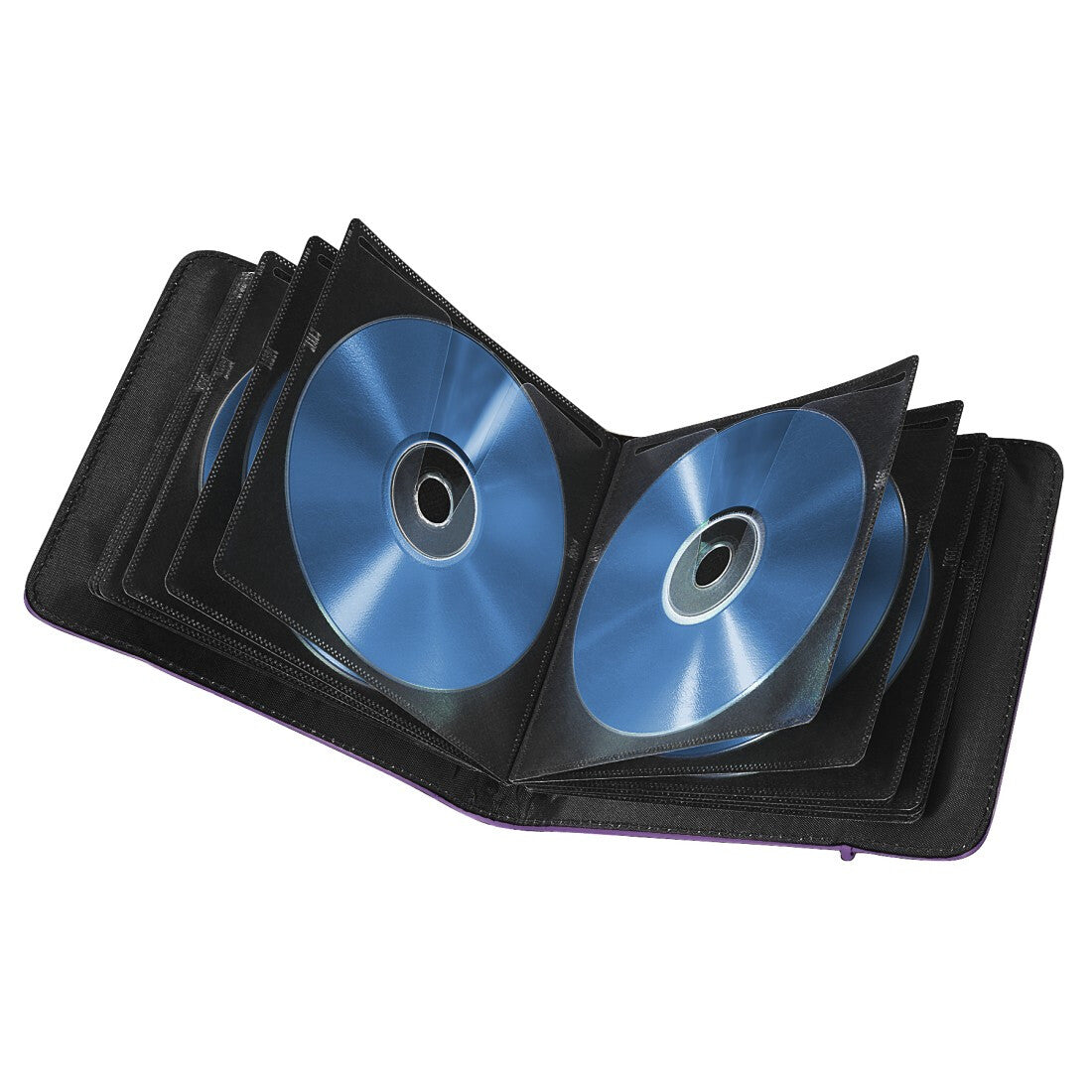 Hama 95681 Wallet case 24 discs Blue - image 2