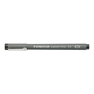 Staedtler pigment liner 308 fineliner Black 10 pc(s)