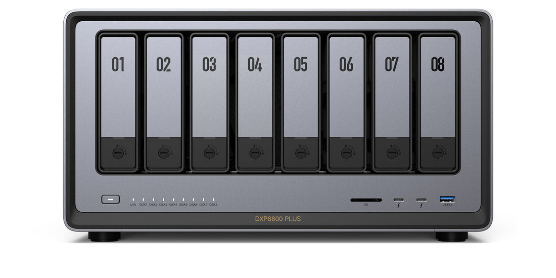 Ugreen NASync DXP6800Pro NAS Desktop Intel Core i5 i5-1235U 8 GB DDR5 UGOS Pro Black, Grey - image 3