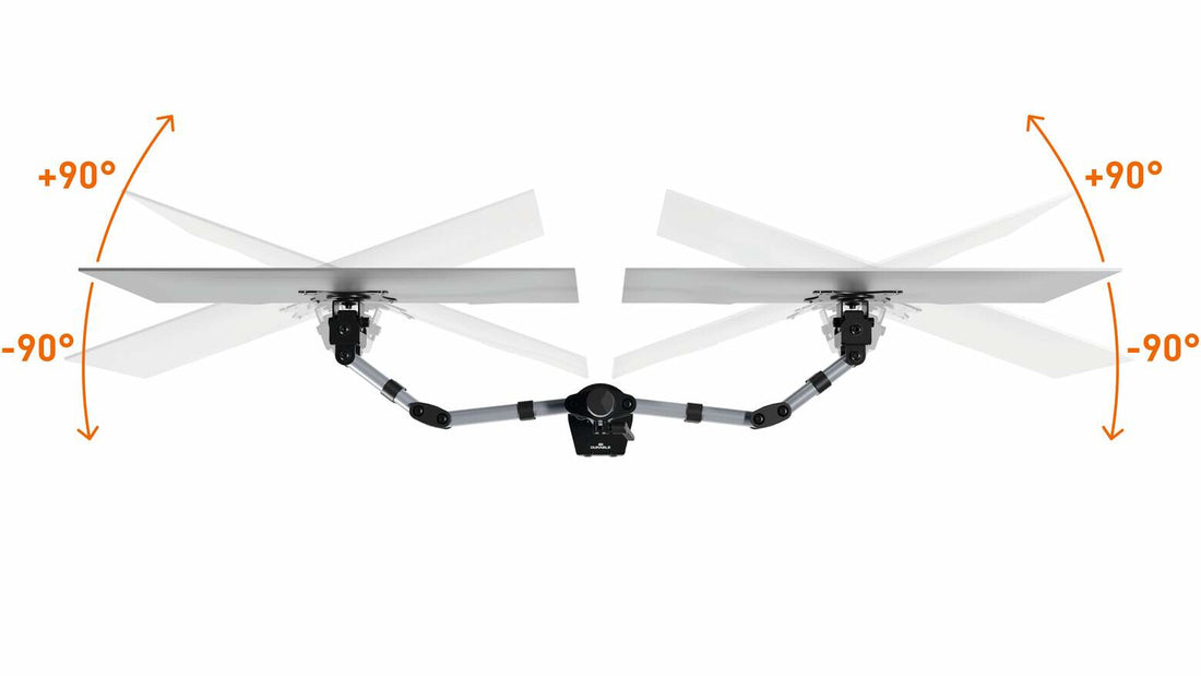 Durable 509523 monitor mount / stand 27" Wall Silver - image 5