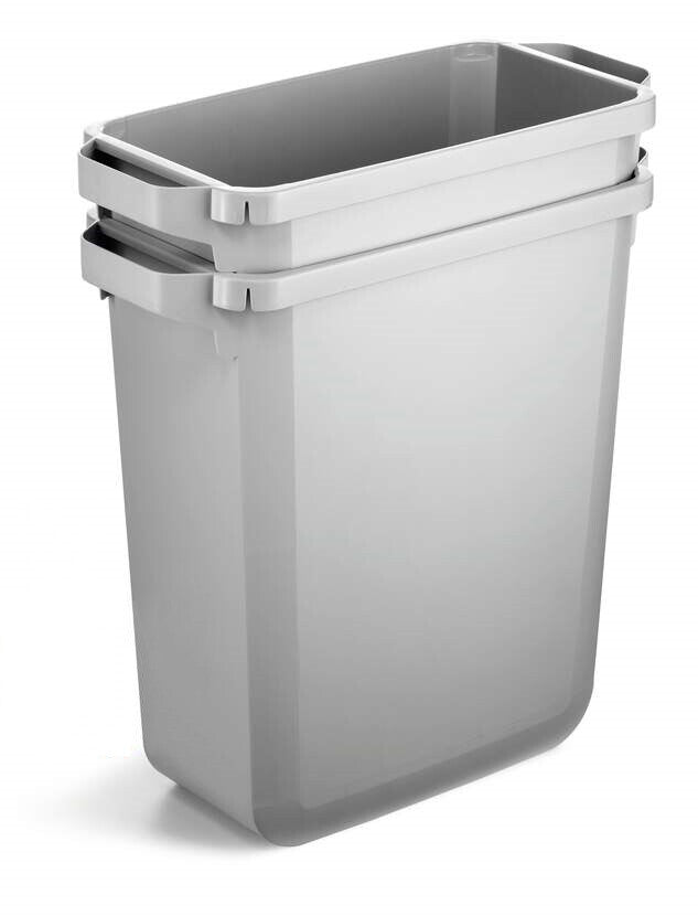 Durable 1800503050 waste container Rectangular Plastic Grey - image 2