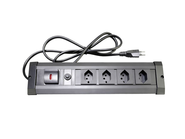 Multibrackets M Public Display Stand Swiss Power Rail Black