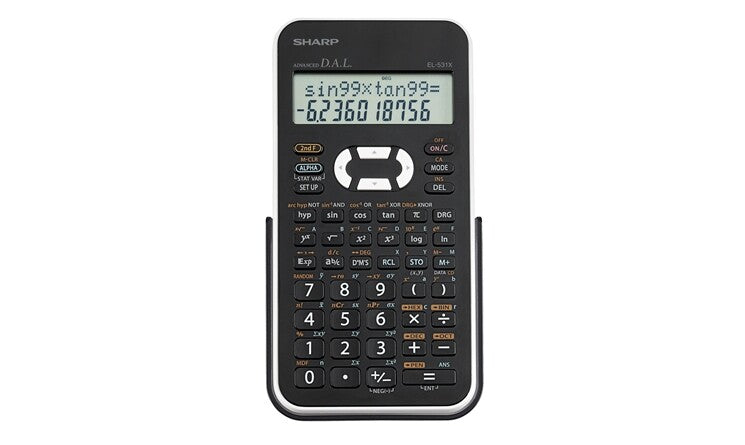 Sharp EL-531XBWH calculator Pocket Scientific Black