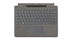 Microsoft Surface Pro Signature Keyboard with Slim Pen 2 AZERTY Belgian Microsoft Cover port Platinum