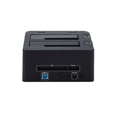 StarTech.com Dual-Bay USB 3.0 to SATA and IDE Hard Drive Docking Station, USB Hard Drive Dock, External 2.5/3.5