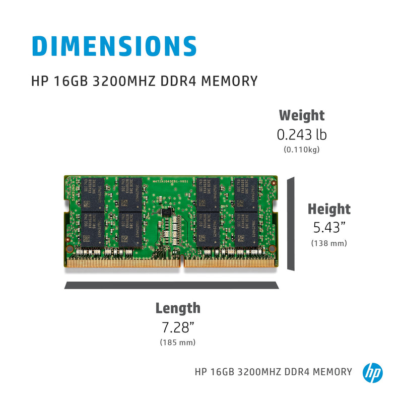 HP 286J1AA memory module 16 GB 1 x 16 GB DDR4