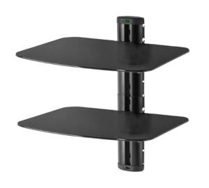 Peerless ACCSH300 AV equipment shelf Black Glass