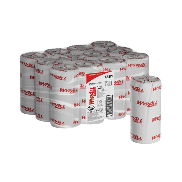 WypAll 7381 paper towels 165 sheets Blue