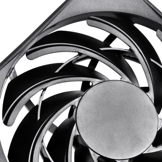 Silverstone SST-FN124B computer cooling system Fan 12 cm Black
