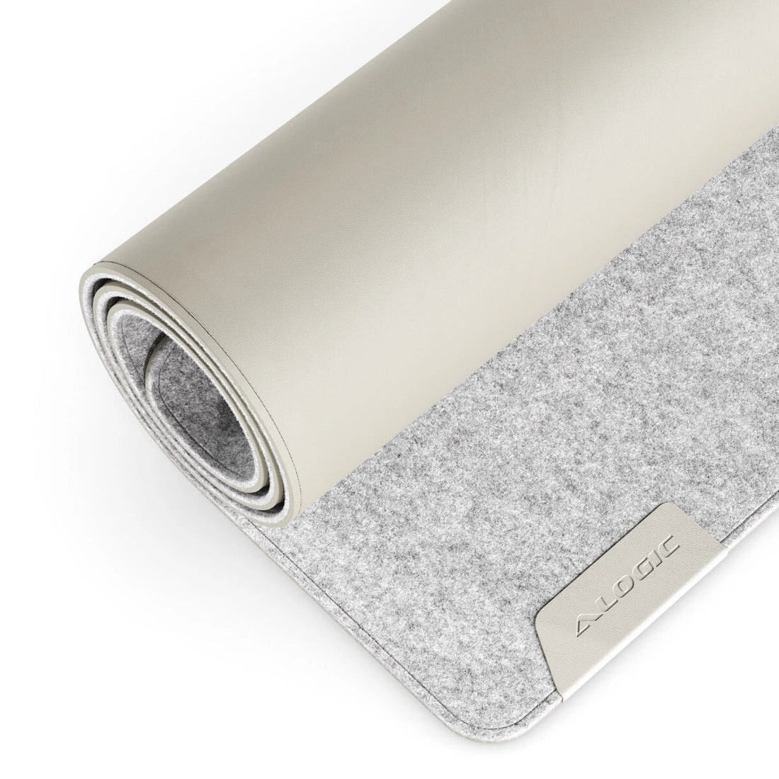 ALOGIC Duo Reversible Desk Mat with Premium Felt and Vegan Leather