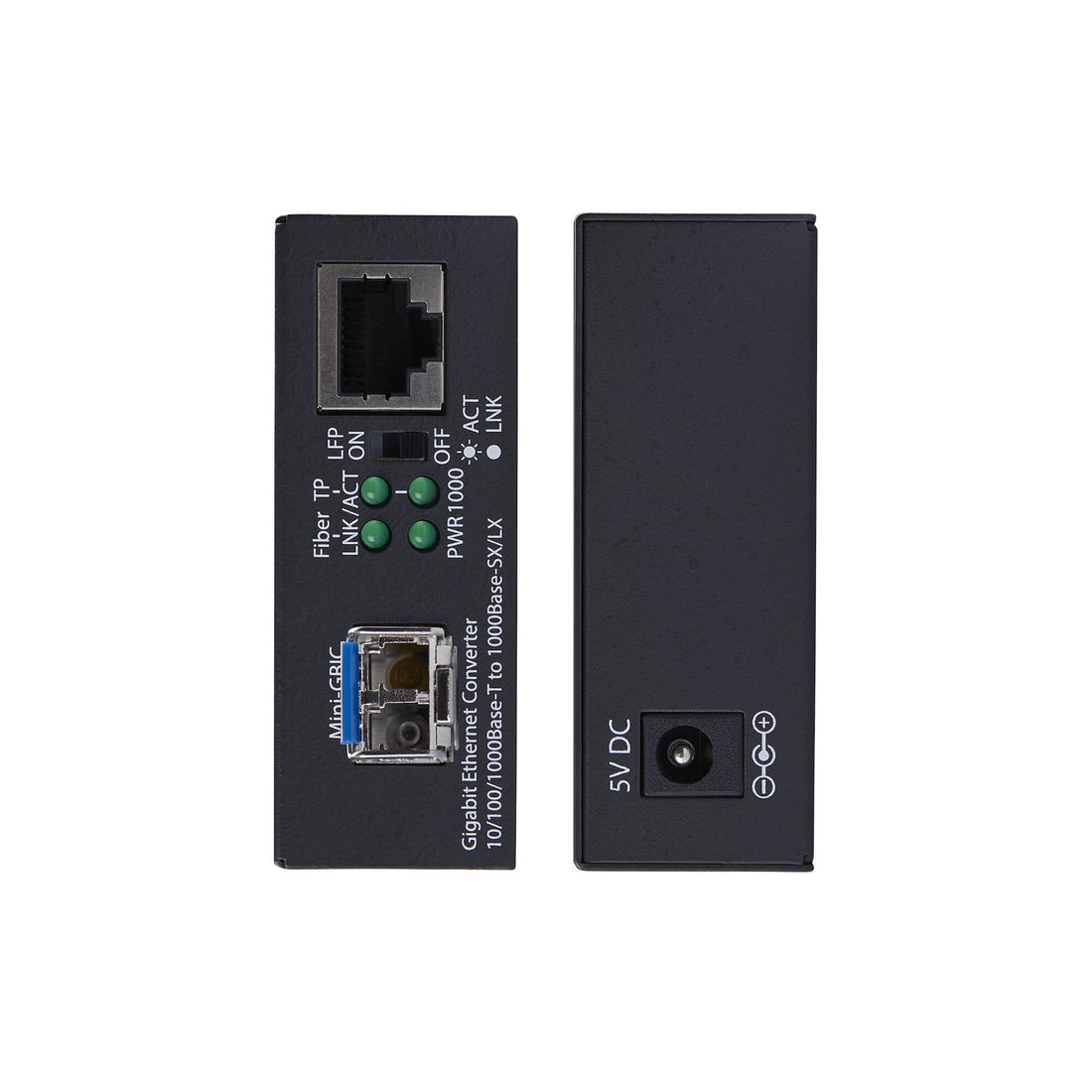 StarTech.com Single-Mode (SM) LC Fiber Media Converter for 10/100/1000 Networks, Standalone Gigabit Ethernet - image 3