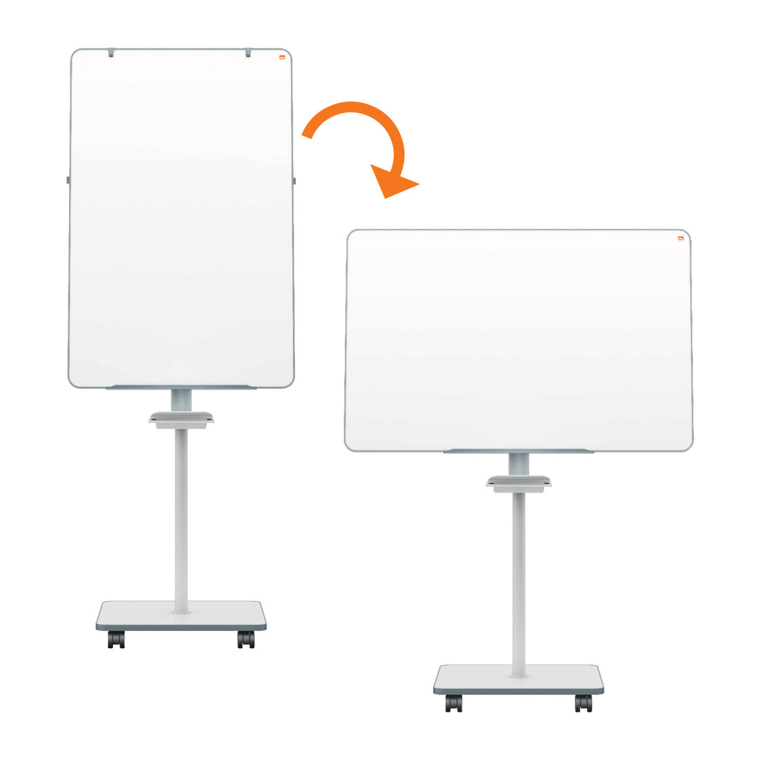 Nobo Move & Meet Mobile Magnetic Flipchart Easel 680x1040mm - image 4
