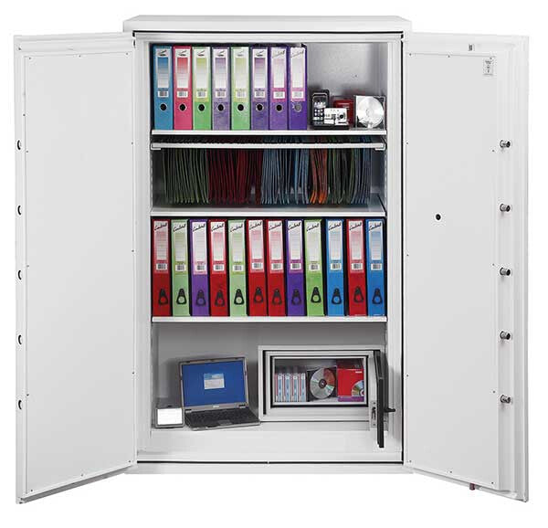 Phoenix Safe Co. Fire Commander Floor safe 626 L White