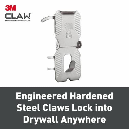 3M CLAW Plasterboard Picture Hanger 30 kg - image 7