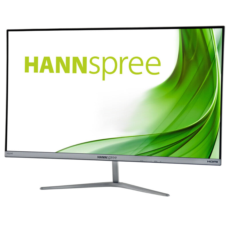Hannspree HS245HFB - 23.8" FHD Super-slim monitor, HDMI, metal stand, 3H hard coated