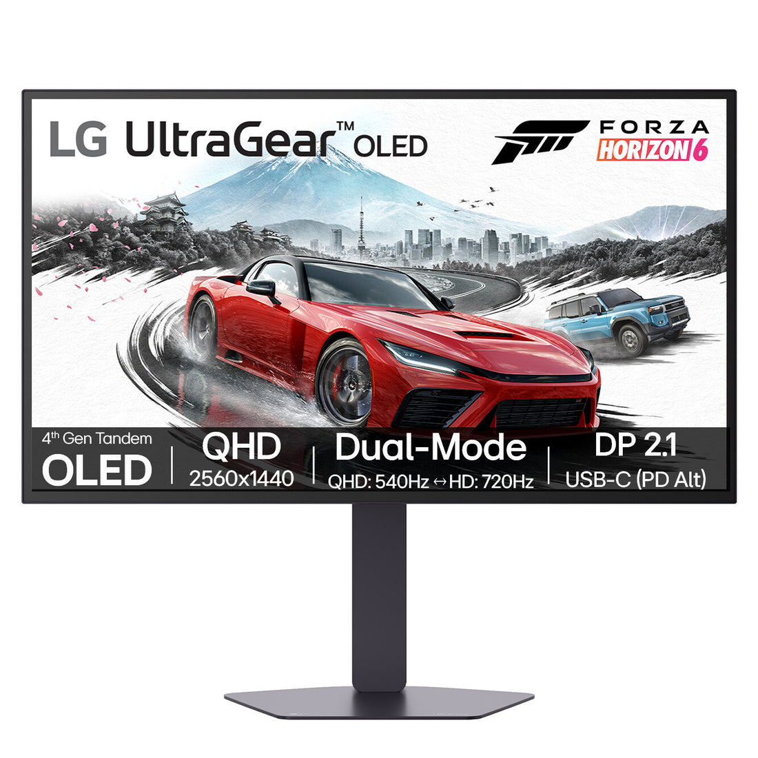LG UltraGear GX7 WOLED 27-inch 4th Gen. QHD Gaming Monitorㅣ27GX790B with Dual-Mode(720Hz@HD, 540Hz@QHD) - image 2