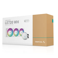 DeepCool LE720 WH Processor All-in-one liquid cooler 12 cm White 1 pc(s)