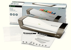 Leitz iLAM Laminator Office A4 Hot laminator 400 mm/min Silver, White