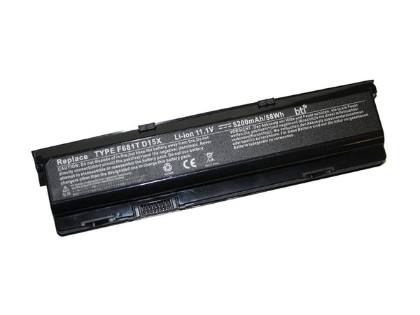 BTI W3VX3 compatible 48Wh 6-cell battery for Dell M15X