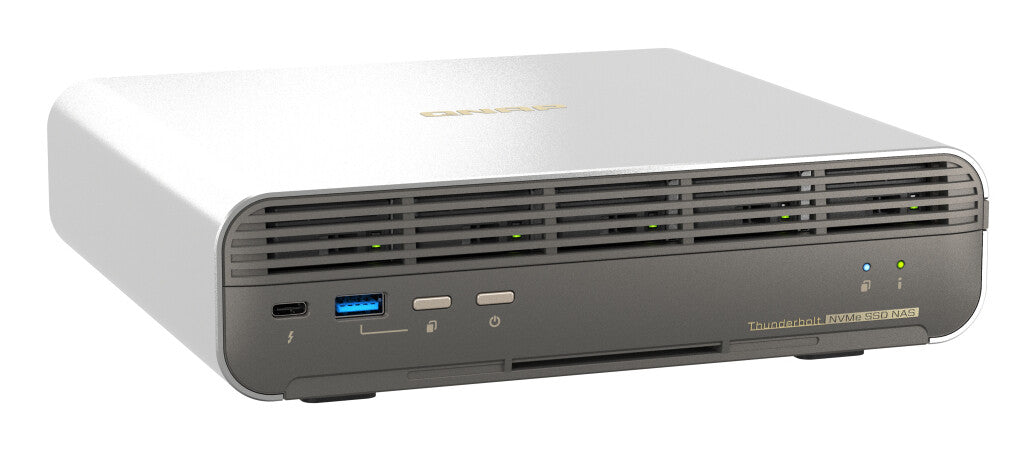 QNAP TBS-h574TX NAS Compact Intel Core i5 i5-1235U 16 GB 0 TB QNAP QTS Black, Grey - image 4