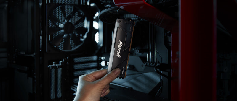 Kingston Technology FURY Beast 16GB 3200MT/s DDR4 CL16 DIMM (Kit of 2) RGB