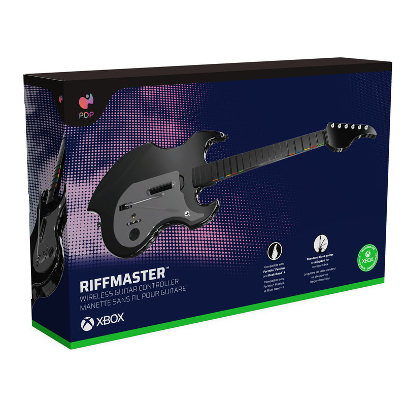 PDP Riffmaster Black, Grey Guitar Analogue / Digital PC, Xbox One, Xbox Series S, Xbox Series X