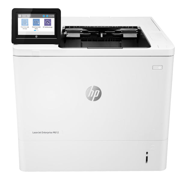 HP LaserJet Enterprise M612dn Black and white Printer, Ethernet Only ...