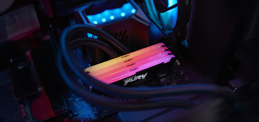 Kingston Technology FURY Beast 64GB 3200MT/s DDR4 CL16 DIMM (Kit of 4) RGB - image 4