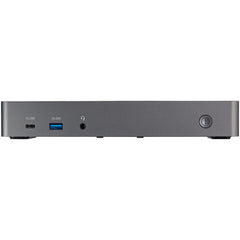StarTech.com USB-C & USB-A Dock - Hybrid Universal Triple Monitor Laptop Docking Station DisplayPort & HDMI 4K 60Hz - 85W Power Delivery, 6x USB Hub, GbE, Audio - USB 3.1 Gen 2 10Gbps - TAA