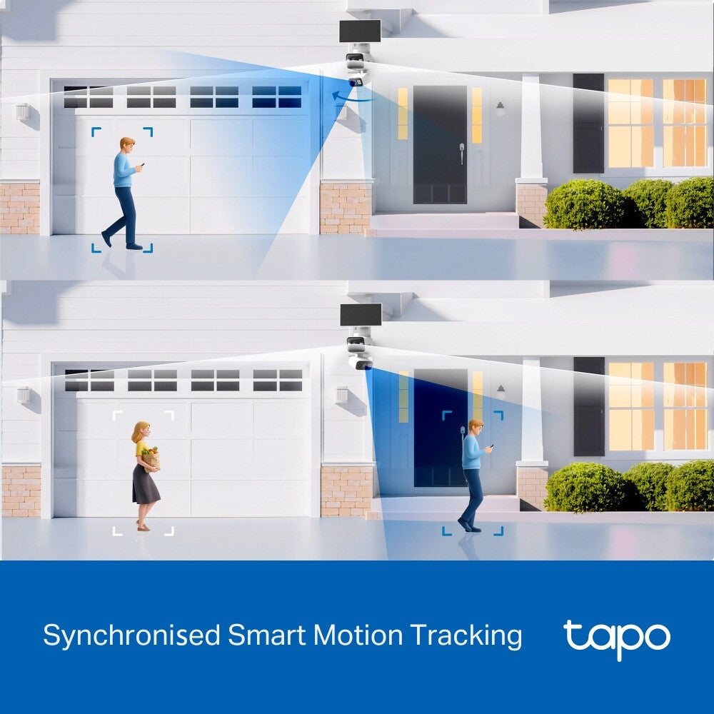 TP-Link Tapo Solar-Pow Dual-Lens Pan/Tilt Sec Cam Kit smart home security kit - image 8