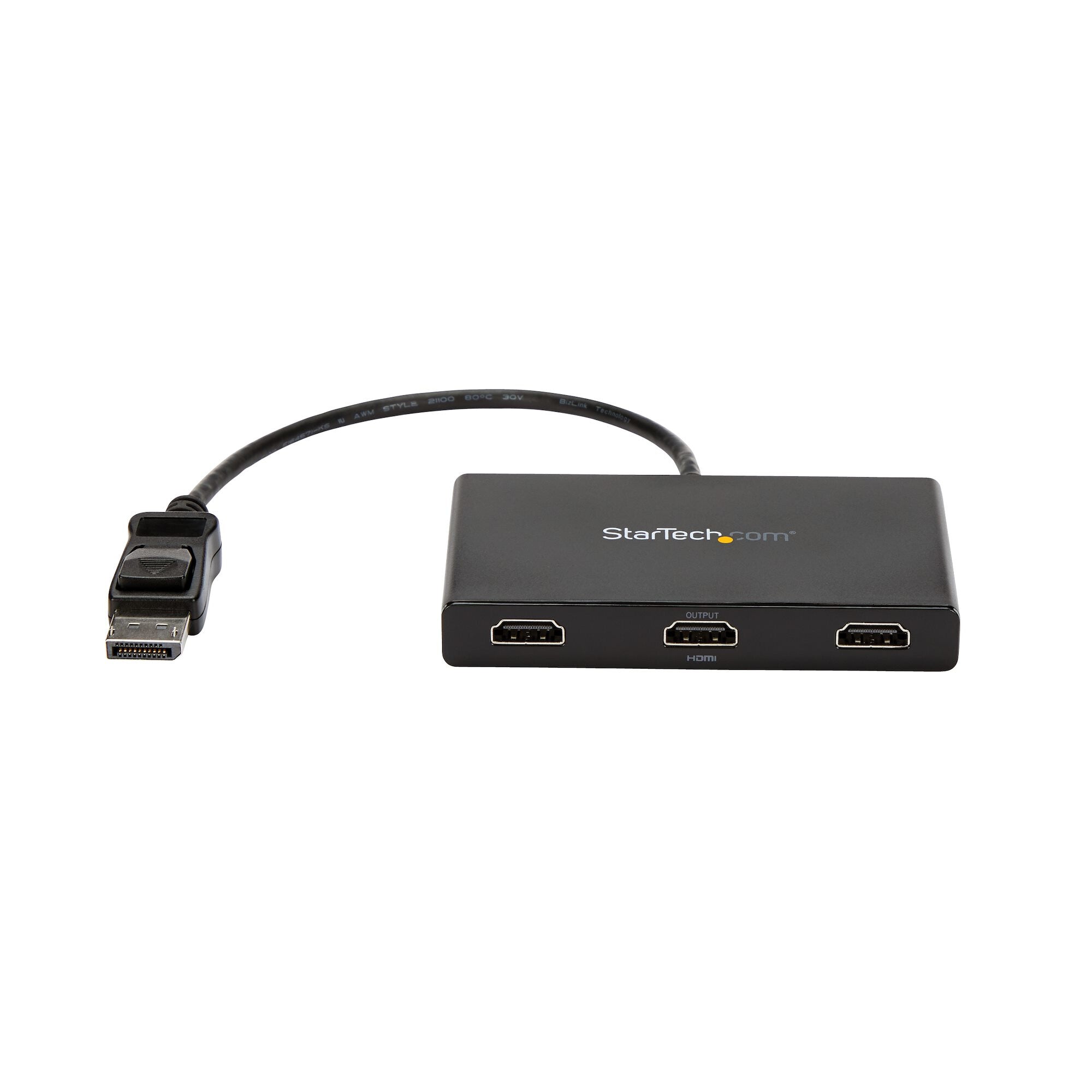 Multi Desktop Support Image StarTech.com 3-Port Multi Monitor Adapter - DisplayPort 1.2 to 3x HDMI ...