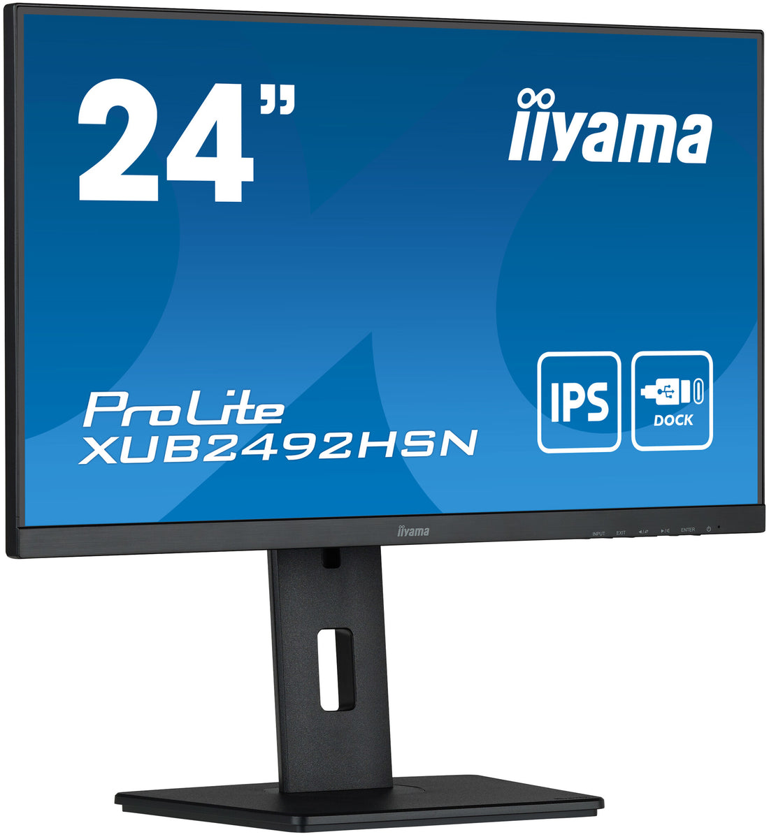 iiyama ProLite XUB2492HSN-B5 computer monitor 24" 1920 x 1080 pixels Full HD LED Black