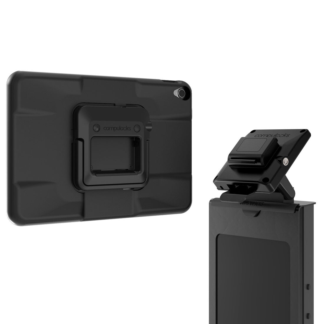 Compulocks iPad 10th-11th (A16) Gen, Mount with Cable-free Charging Brandable Floor Stand Black - image 2