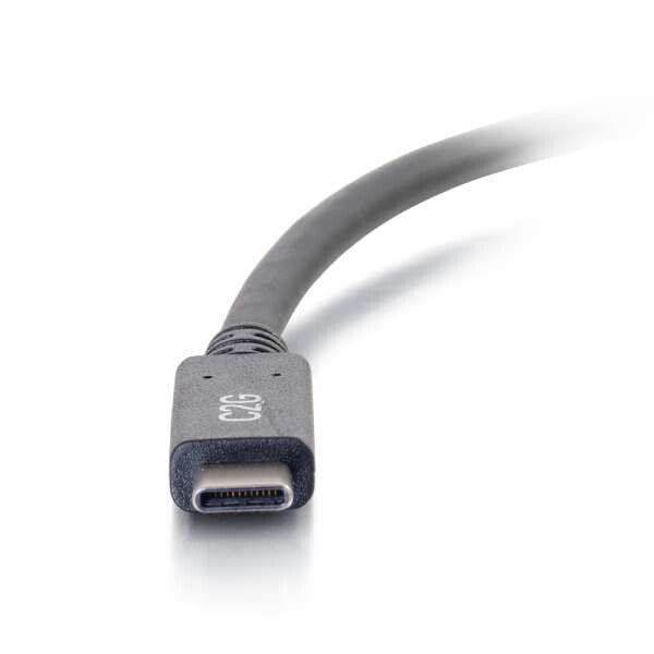 C2G 0.9m (3ft) USB C Cable - USB 3.1 (3A) - M/M USB Type C Cable - Black - image 3