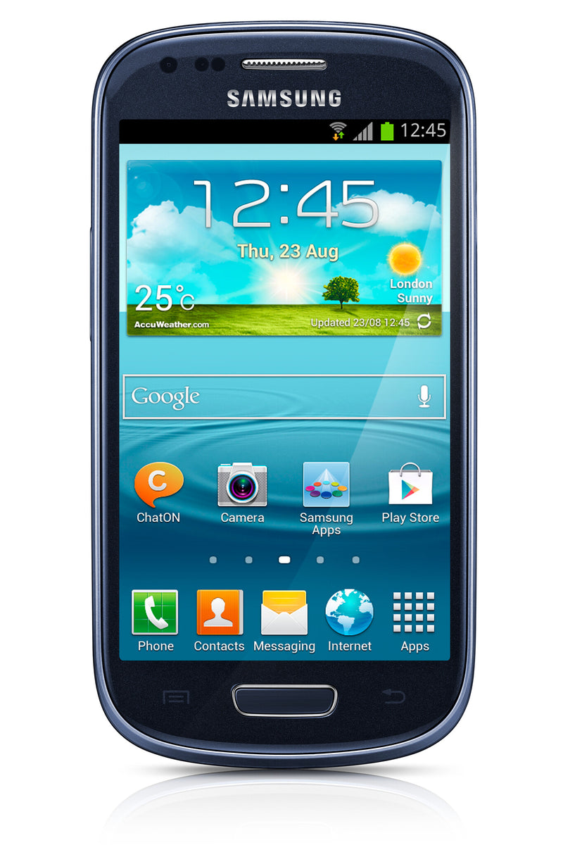 Samsung Galaxy S III mini GT-I8190 10.2 cm (4") Single SIM Android 4.1 3G Micro-USB A 8 GB 1500 mAh Blue