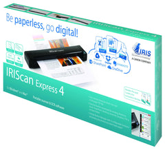 I.R.I.S. IRIScan Express 4 Sheet-fed scanner 1200 x 1200 DPI A4 Black