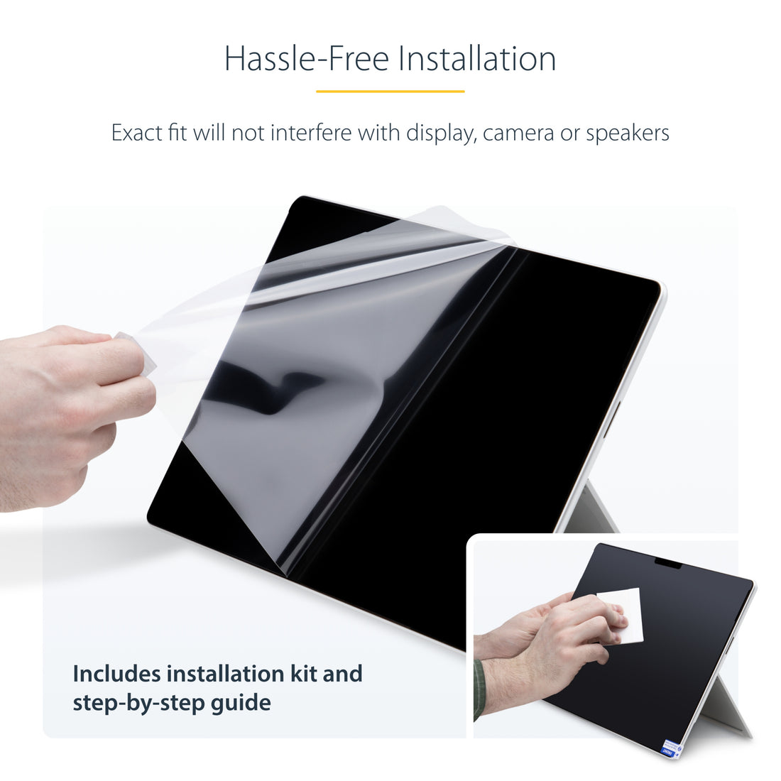 StarTech.com 4-Way Privacy Screen For 13-inch Surface Pro 8/9/X/11 Laptop, Portrait/Landscape Modes - image 12