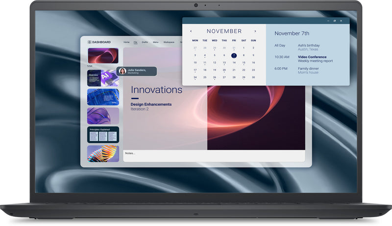 DELL Pro 15 Essential PV15255 AMD Ryzen™ 5 7520U Laptop, 15.6" Full HD, 8GB RAM, 512GB SSD, Windows 11 Pro (59V67)