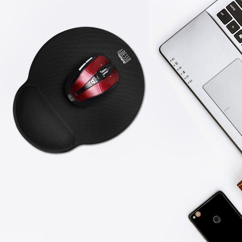 Adesso TruForm P200 - Memory Foam Mouse Pad with Wrist Rest