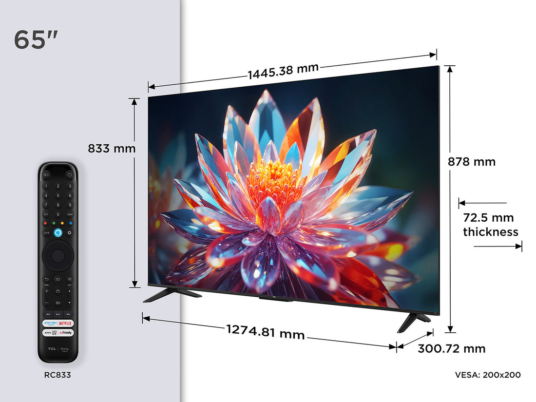 TCL T6C 65" QLED 4K HDR Smart Fire TV - image 2