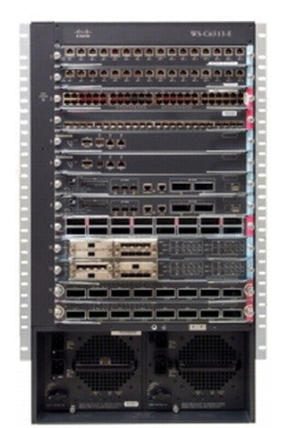 Cisco C6513-E, Refurbished network equipment chassis 19U