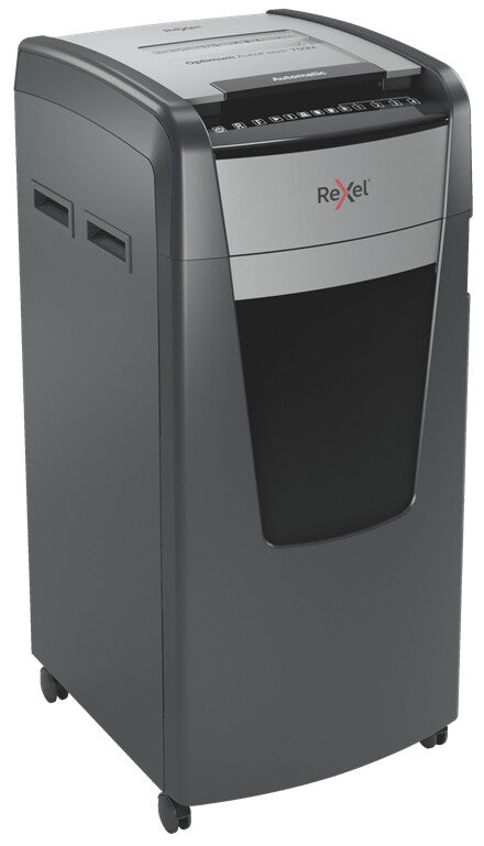 Rexel Optimum AutoFeed+ 750M paper shredder Micro-cut shredding 55 dB 23 cm Black, Silver - image 3